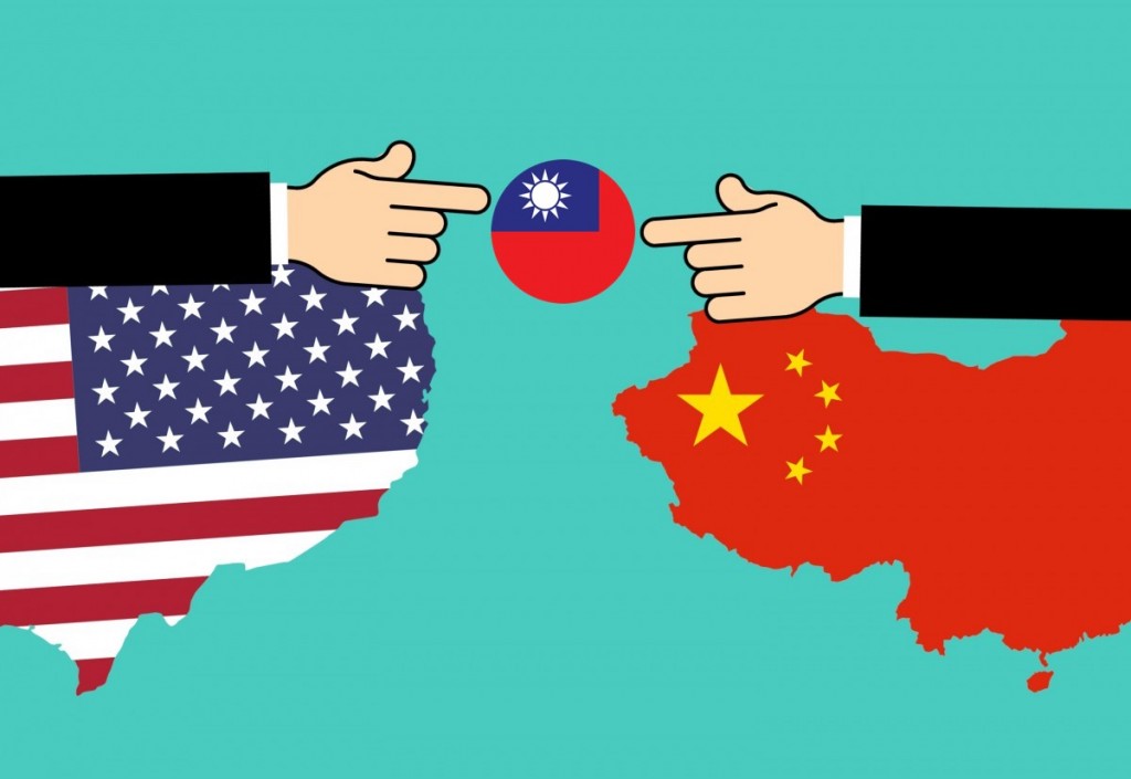 China Taiwan USA finger