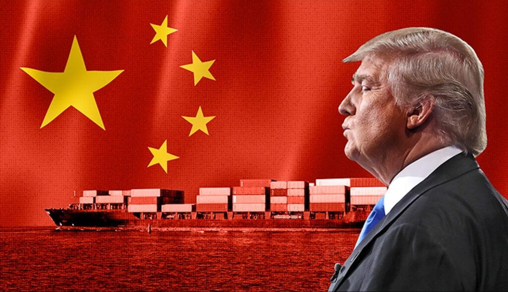 トランプ、プーチンとの会談で中国一帯一路に打撃を与える?ザンゲジュール回廊獲得の裏側とは (アゼルバイジャン、アルメニア、グローバル貿易、ロシア、イスラエル、トルコ、イラン、エネルギー) 21 US China Trade War Donald Trump Containers e1567419479170